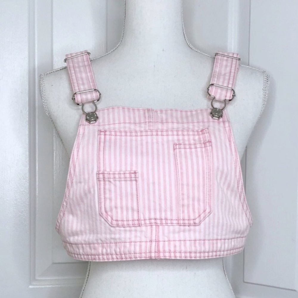 Zara XS Pink Overall Top